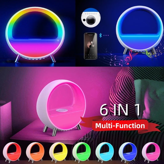Multifunctional Wireless Charger With Speaker & Alarm Clock